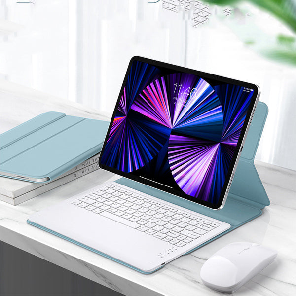 Double-sided Clip Bluetooth Keyboard Holster 10.9 Magnetic Bluetooth Touch Keyboard