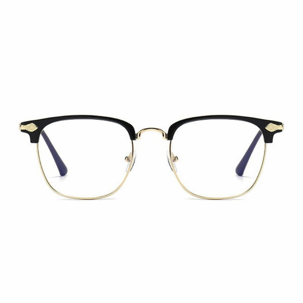 Szemöldökkeretes, kék fényt blokkoló olvasószemüveg
