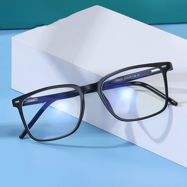 TR90 Spring Leg Square Blue Light Blocking Glasses