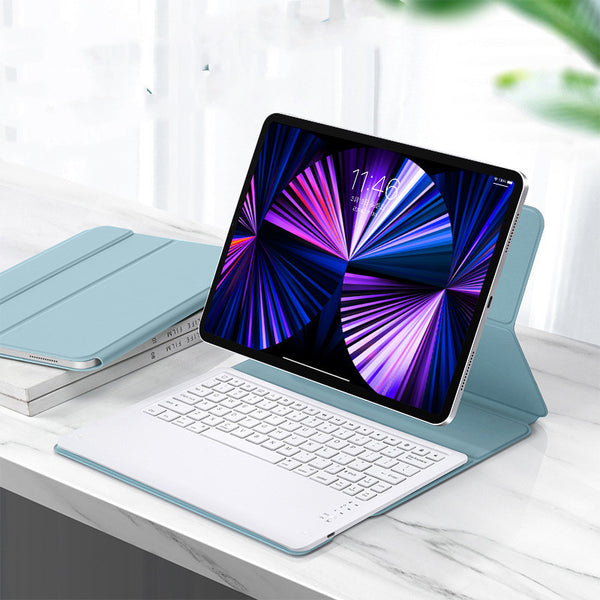 Double-sided Clip Bluetooth Keyboard Holster 10.9 Magnetic Bluetooth Touch Keyboard