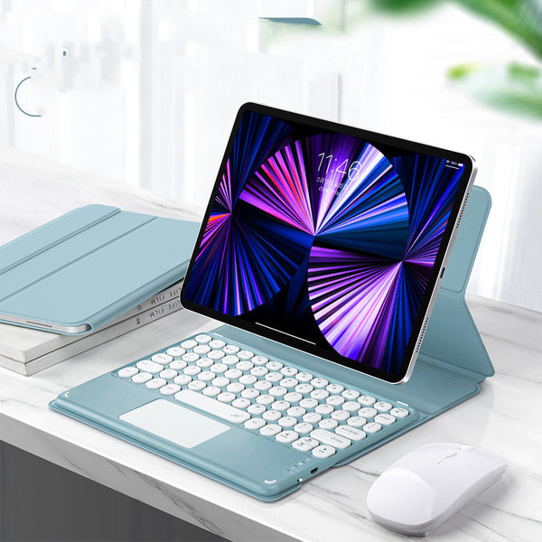 Double-sided Clip Bluetooth Keyboard Holster 10.9 Magnetic Bluetooth Touch Keyboard