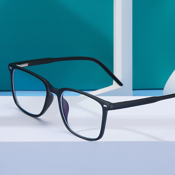 TR90 Spring Leg Square Blue Light Blocking Glasses